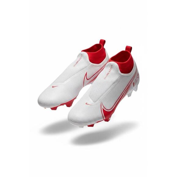 Nike Other - Nike Vapor Football Cleats Men’s 10.5 White Red AO8277 Speed Molded Cleats